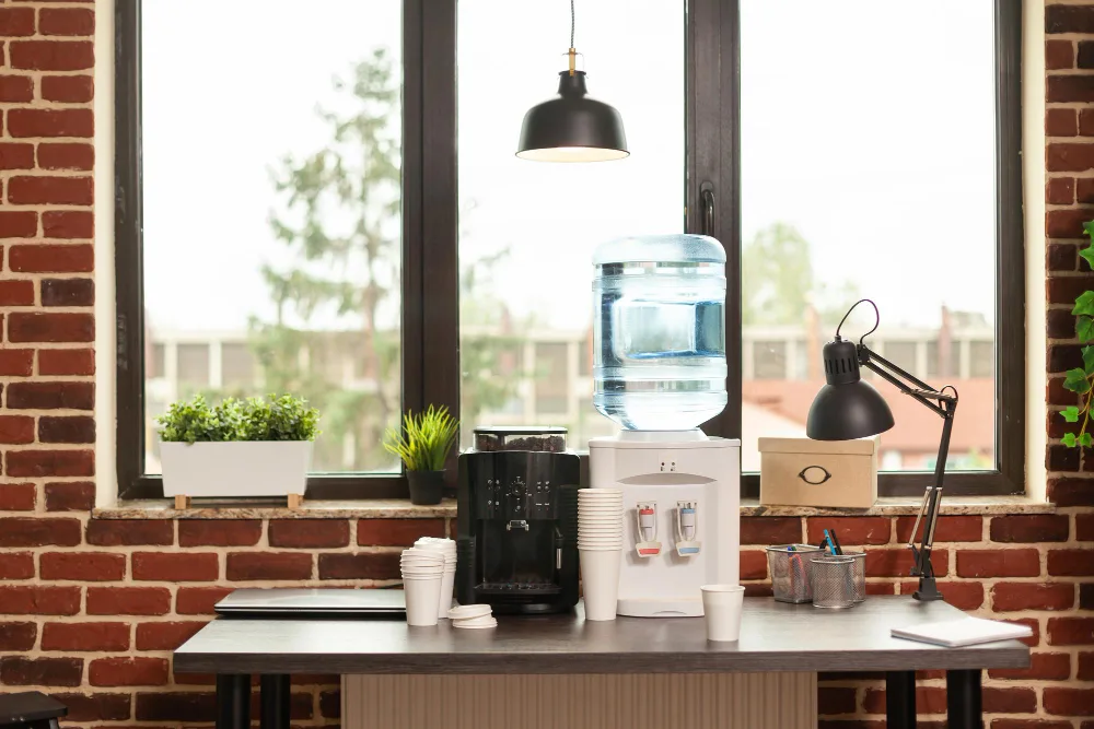 Fontaine à eau sur table pour entreprise